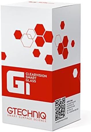 Gtechniq Auto G1 ClearVision Smart Glass for Cars, Repels Water off Glass and...