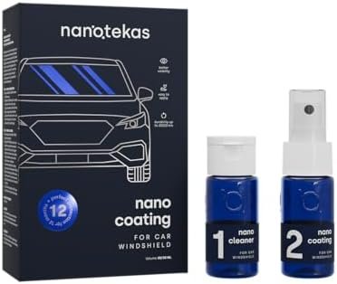 Glass Coating Nanotekas Nano Wiper | Windshield Coating Glass Guard and Protect...