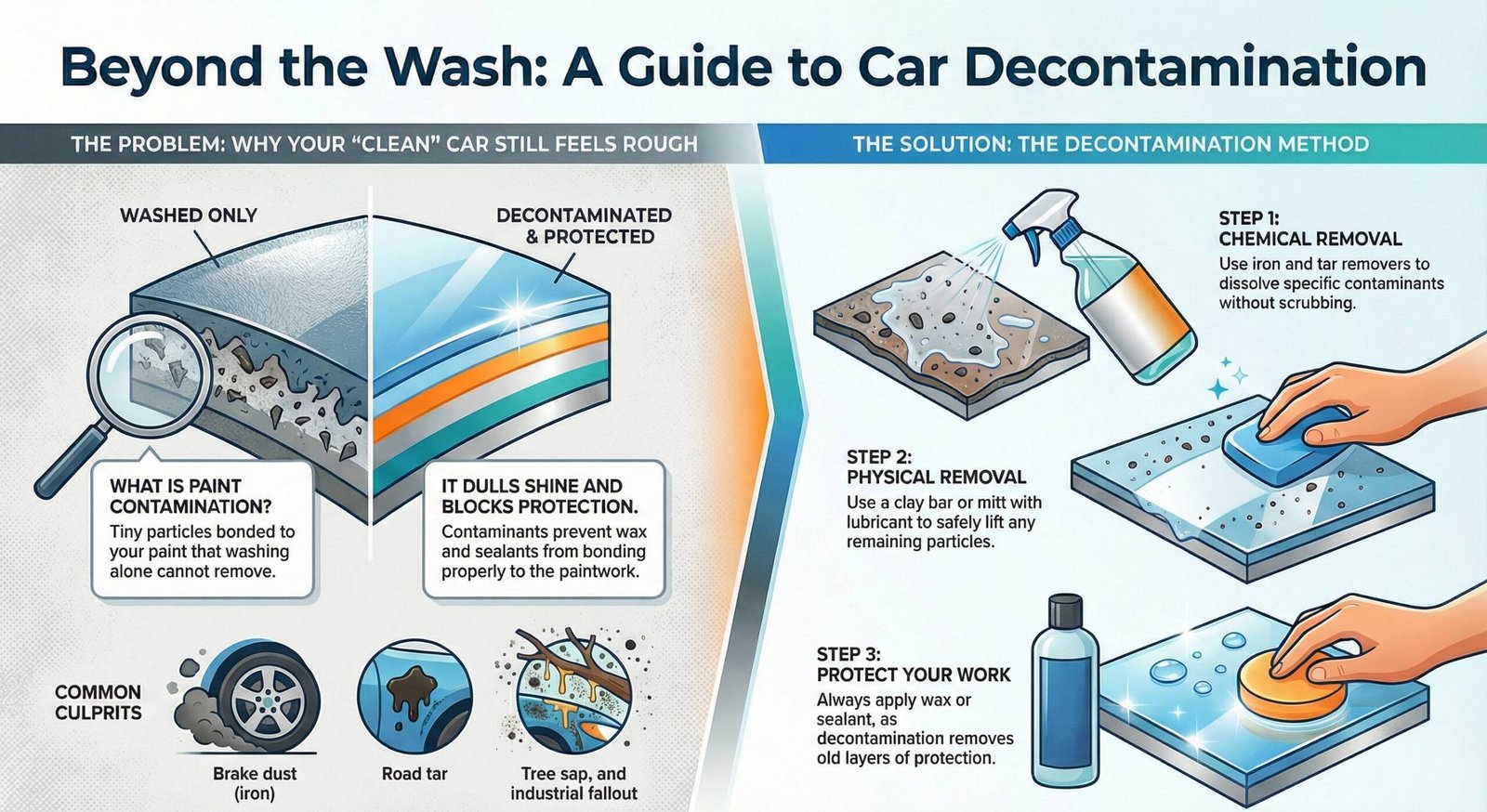 decontamination infographic