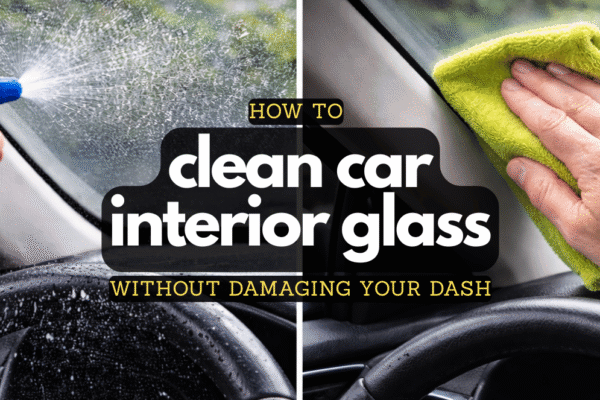 cleaning car interior glass
