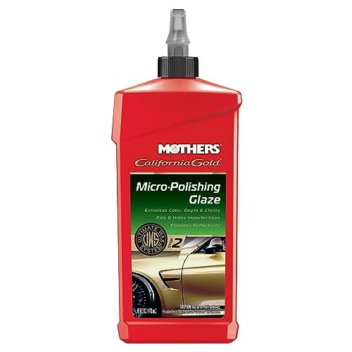 Mothers California Gold Micro-Polishing Glaze, 16 oz. — Ultimate Wax System...
