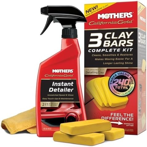Mothers 07240 California Gold Clay Bar System
