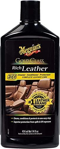 Meguiars Gold Class Leather Cleaner and Conditioner Leather Care 414 ml (Meguiar's)