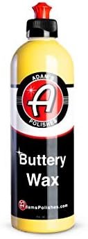 Adam's Buttery Car Wax 16oz - Easy On, Easy Off, Even in Direct Sunlight -... (Adams Polishes)