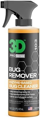 3D Bug Remover - All Purpose Exterior Cleaner & Degreaser to Wipe Away Bugs on... (3D Car Care)