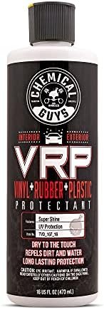 Chemical Guys V.R.P. Vinyl, Rubber And Plastic Super Shine And Protectant, Safe...