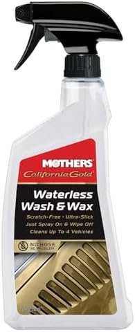 Mothers 05644 California Gold Waterless Wash and Wax, 710 ml