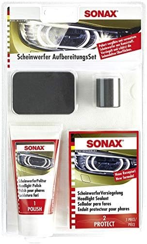 SONAX 405941 Headlight Restoration Kit