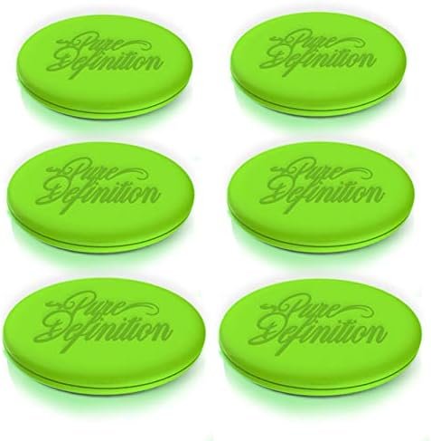 Pure Definition Green Foam Applicator Pads x 6 for car detailing Polishes and...