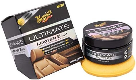 Meguiar's G18905EU Ultimate Leather Balm 160g Leather Cleaner Leather...