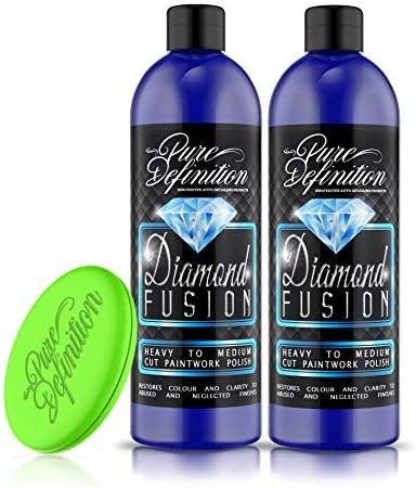 Pure Definition Car Polish Scratch Remover, Deep Shine Diamond Fusion Compound...