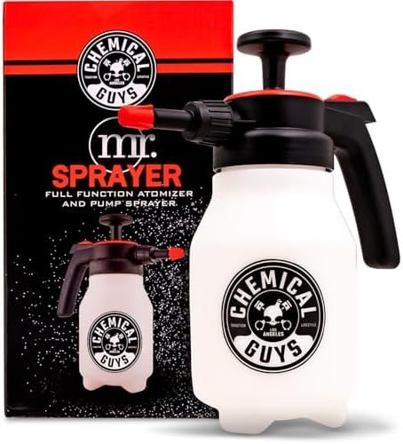 Chemical Guys Mr. Sprayer Full Function Pressure Atomizer & Pump Sprayer for...