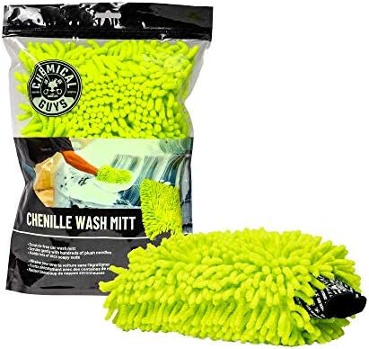 Chemical Guys Chenille Premium Scratch-Free Microfiber Wash Mitt for Car...