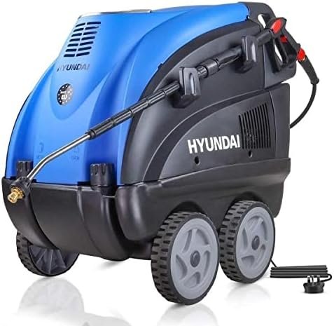 Hyundai Hot Pressure Washer, 2170PSI Jet Washer, 140°c, 2800w / 2.8kW, 110...