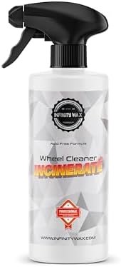 Infinity Wax Incinerate Wheel Cleaner 500ml Acid-Free Alkaline Alloy & Tyre...