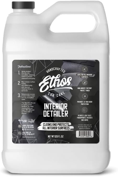 Ethos Interior Detailer Spray - Interior Car Cleaner Easily Cleans & Protects... (Ethos Car Care)