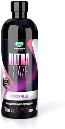 Diamondbrite Ultra Glaze New Car Polish - Long Lasting Glossy Finish - Removes...
