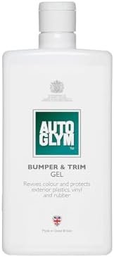 Autoglym Bumper & Trim Gel, 500ml - Car Trim Restorer Revives Colour and...