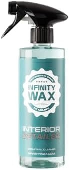 Infinity Wax Interior Detailer 500ml – Anti-Static Cleaner for Leather,...