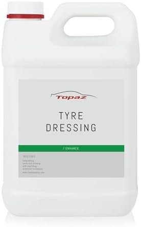 Topaz Detailing Topaz Car Tyre Dressing, UV Resistant Formula, Restorer & Detailing Solution,...
