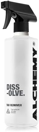 Alchemy Dissolve Tar & Glue Remover 500ml | Removes Stubborn Road Tar, Glue,...