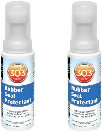 303 Products Rubber Seal Protectant – Windows, Hoods, Trunks, Rejuvenates...