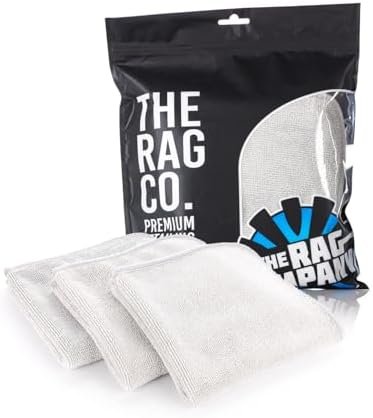The Rag Company - Premium FTW Microfiber Cleaning Towels for Glass, Windows,...