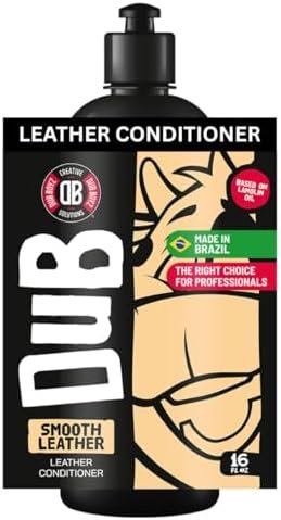 DUB BOYZ Smooth Leather Conditioner, Deep Conditioning & UV Protection,...