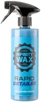 Infinity Wax Rapid Detailer Blue 16.9 fl oz – Quick Gloss Enhancer & Paint...