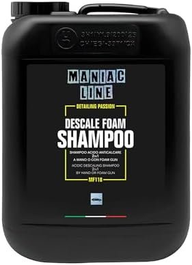 Maniac Line Mafra - Maniac Car Detailing Line, 5L format, Descale Foam Shampoo, 2-in-1...