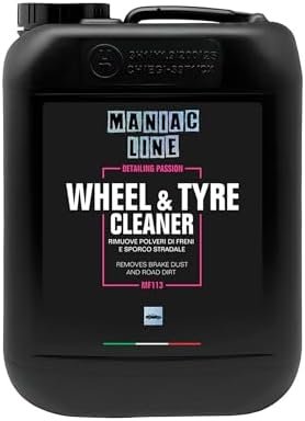 Maniac Line Mafra - Maniac Car Detailing Line, 5L Format, Wheel & Tyre Cleaner, 2-in-1...