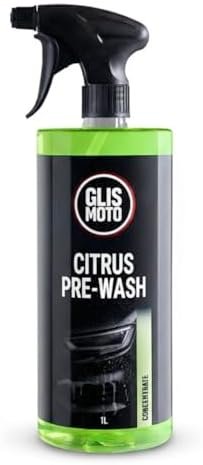 Glismoto Citrus Pre-Wash Concentrate Degreaser 1L, Heavy-Duty Car Pre-Wash...