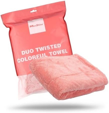 Maxshine Duo Twisted Colourful Drying Towel