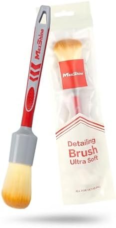 Maxshine Detailing Brush – Red & Grey - Ultra Soft 14mm