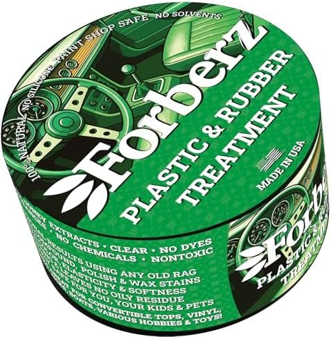 Plastic & Rubber - Restores & Renews Plastic, Rubber & Vinyl All Natural,... (Forberz)